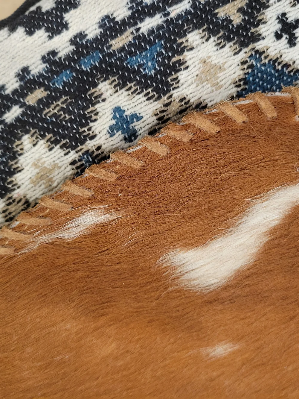 NWT Myra Bag Brown & White Cowhide, Western - Boho Shoulder Satchel - Picture 11 of 11